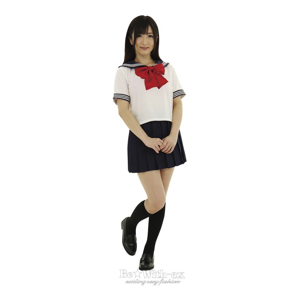 画像2: セーラー服2（えんじリボン）